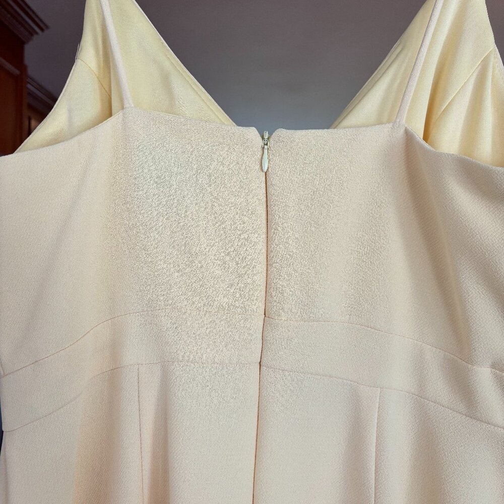 XScape Midi Yellow Ruffled dress - Picture 5 of 7